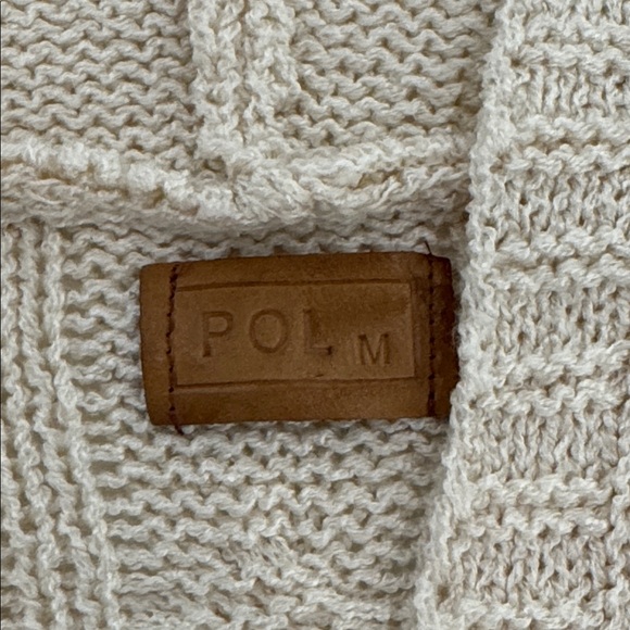 POL Urban Bohemi Weave Fringe Hooded Sweater – Size M - Picture 3 of 6